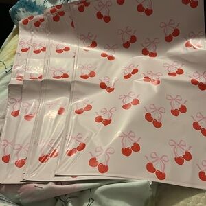 30 10X13) Cherry Print Poly Mailers